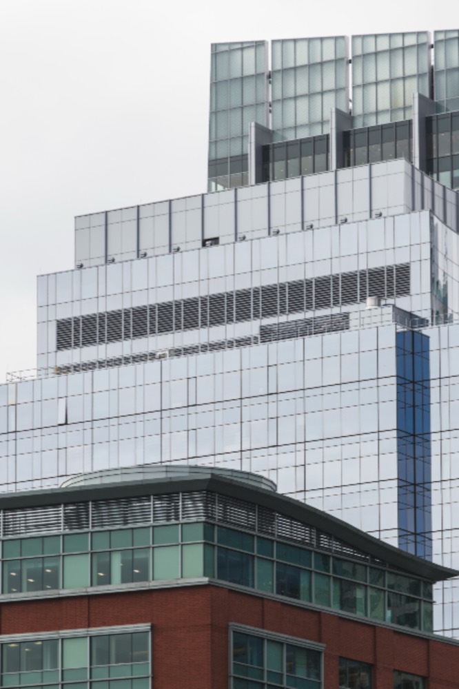 A London office building exterior — both UK companies behind the Creditcorp Group share one registered office.